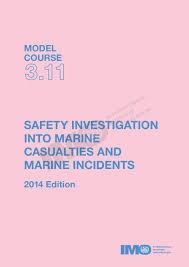 Curso modelo OMI 3.11 Investigación de accidentes e incidentes marítimos